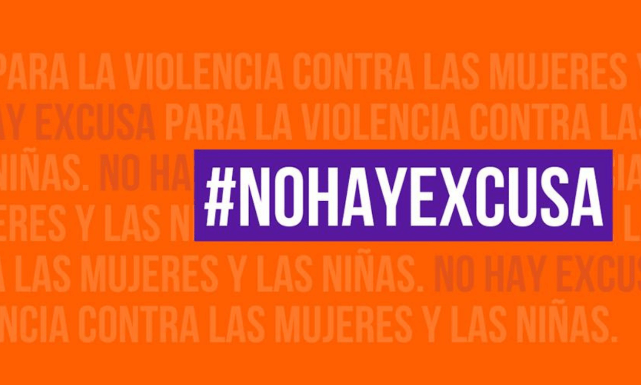 Violencia contra la mujer: ¡No hay excusas!