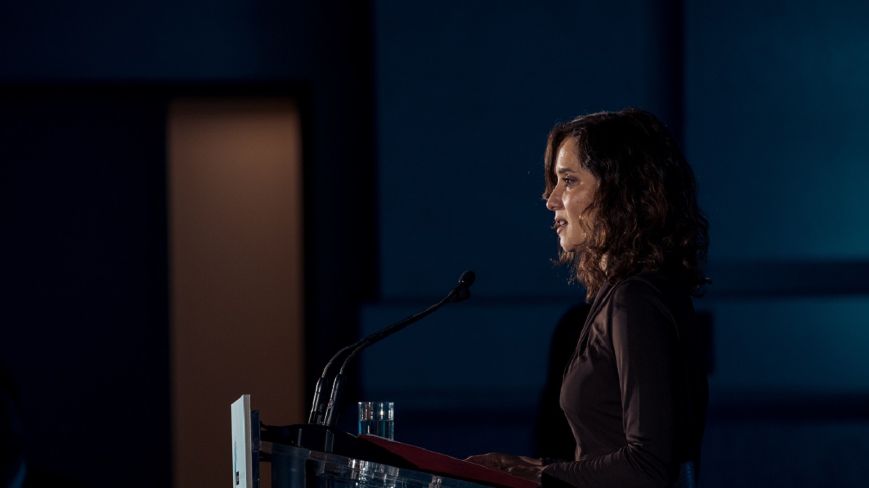 La presidenta de la Comunidad de Madrid, Isabel Díaz Ayuso. EP