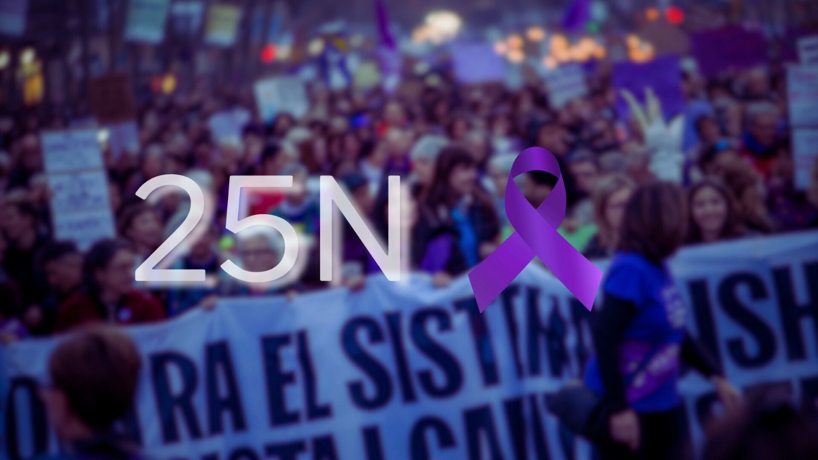 Marchas feministas por el 25N. Imagen: Pablo Caraballo.