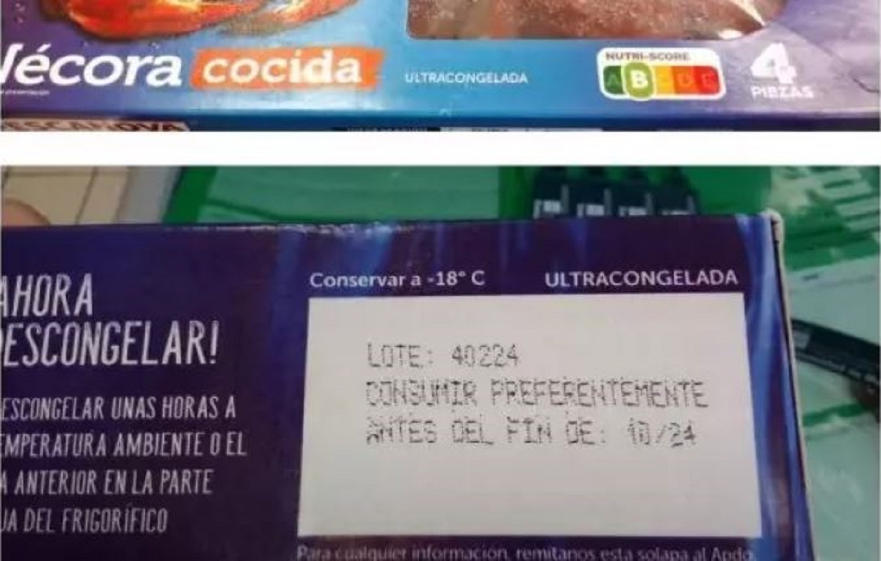 Alerta sanitaria con lote de Pescanova. EP