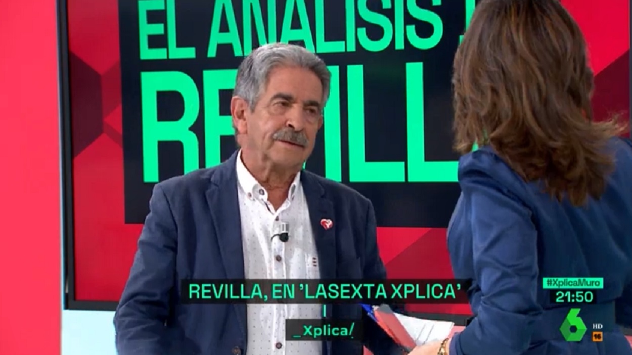 Miguel Ángel Revilla en 'laSexta Xplica'. La Sexta