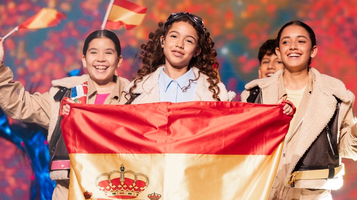 España, segunda en Eurovisión Junior 2023, pero, ¿qué papel hizo en audiencias? RTVE