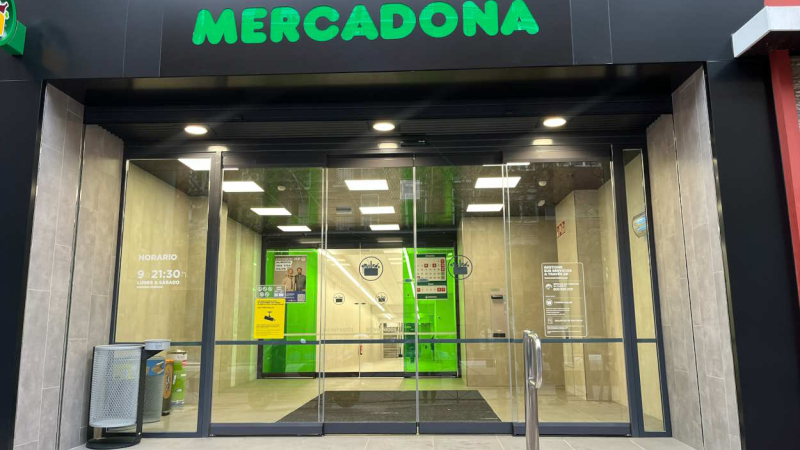 Supermercado Mercadona en la calle Príncipe de Vergara, en Madrid