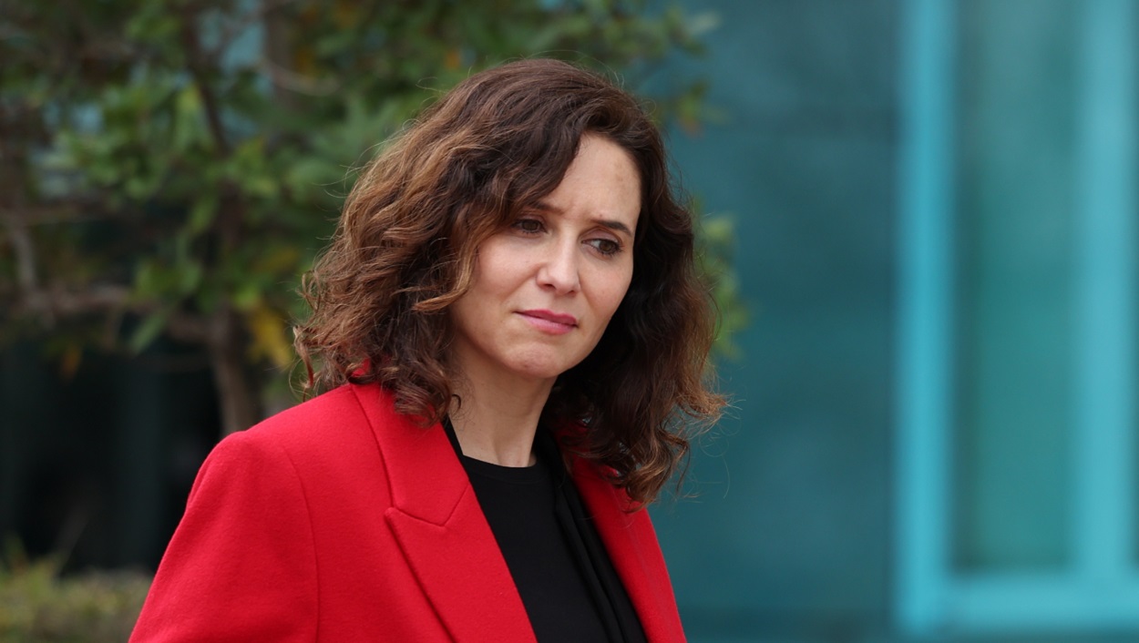 La presidenta de la Comunidad de Madrid, Isabel Díaz Ayuso. EP