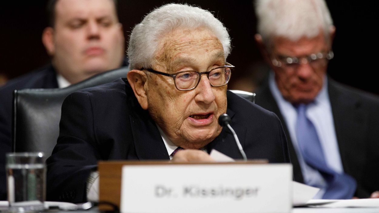 El ex secretario de Estado Henry Kissinger. Europa Press.