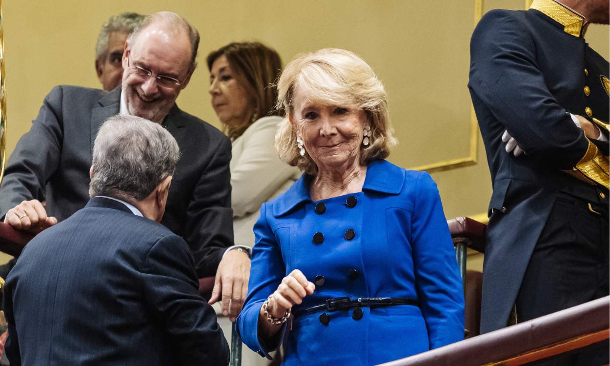 Esperanza Aguirre en el Congreso de los Diputados. EP