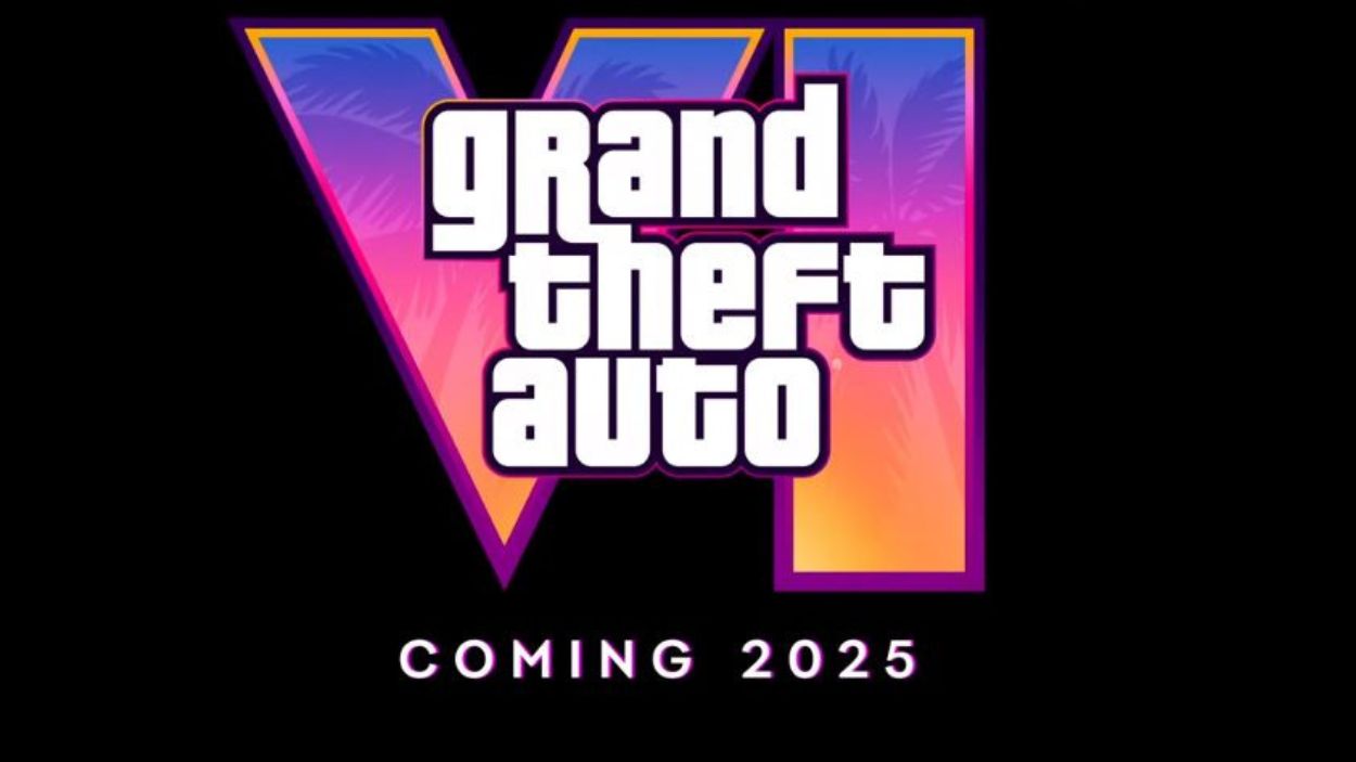 Logo del esperadísimo GTA VI, que saldrá a la venta en 2025. Rockstar.