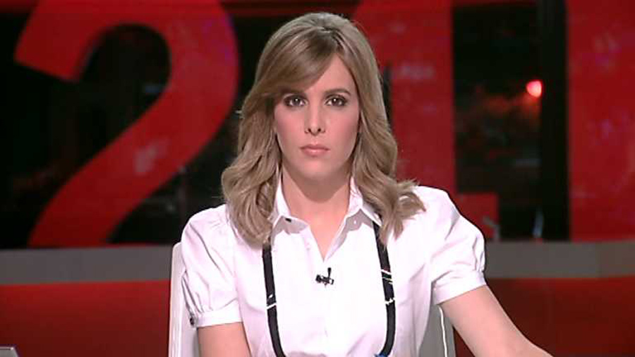 La presentadora de TVE Ana Ibáñez