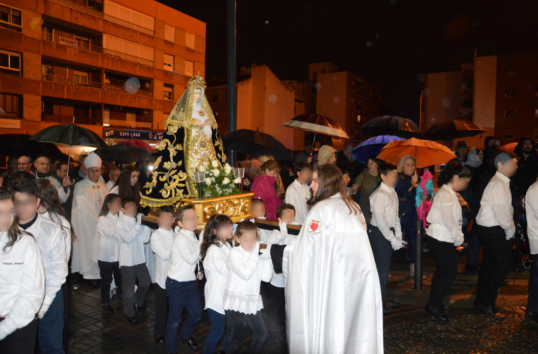 La procesión de menores de Móstoles.