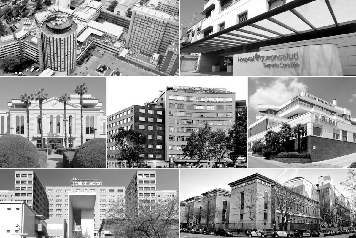Fundación Jiménez Díaz, La Paz o Clínic Barcelona, entre los 30 mejores hospitales de España