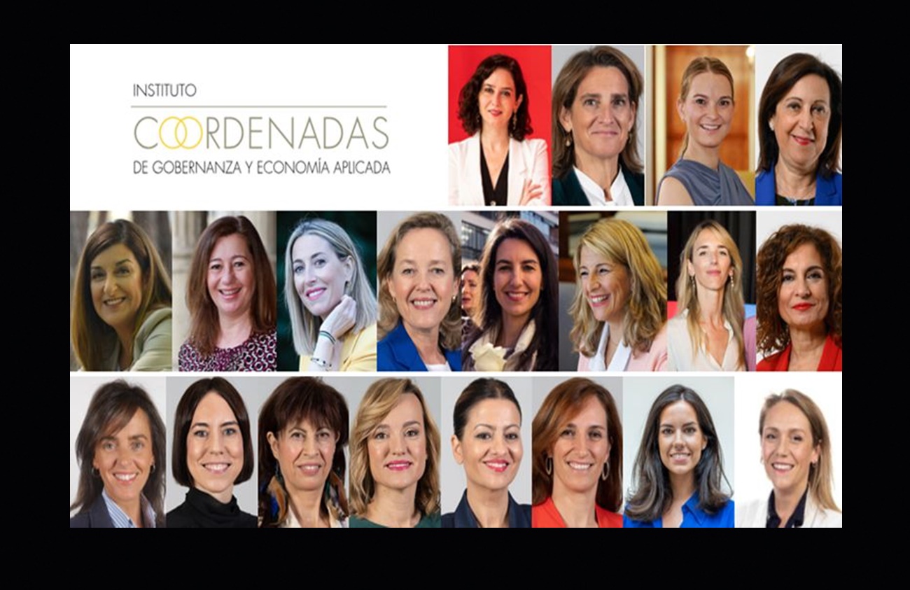Estas son las 20 mujeres que manejan los hilos de la política española, según el Instituto Coordenadas