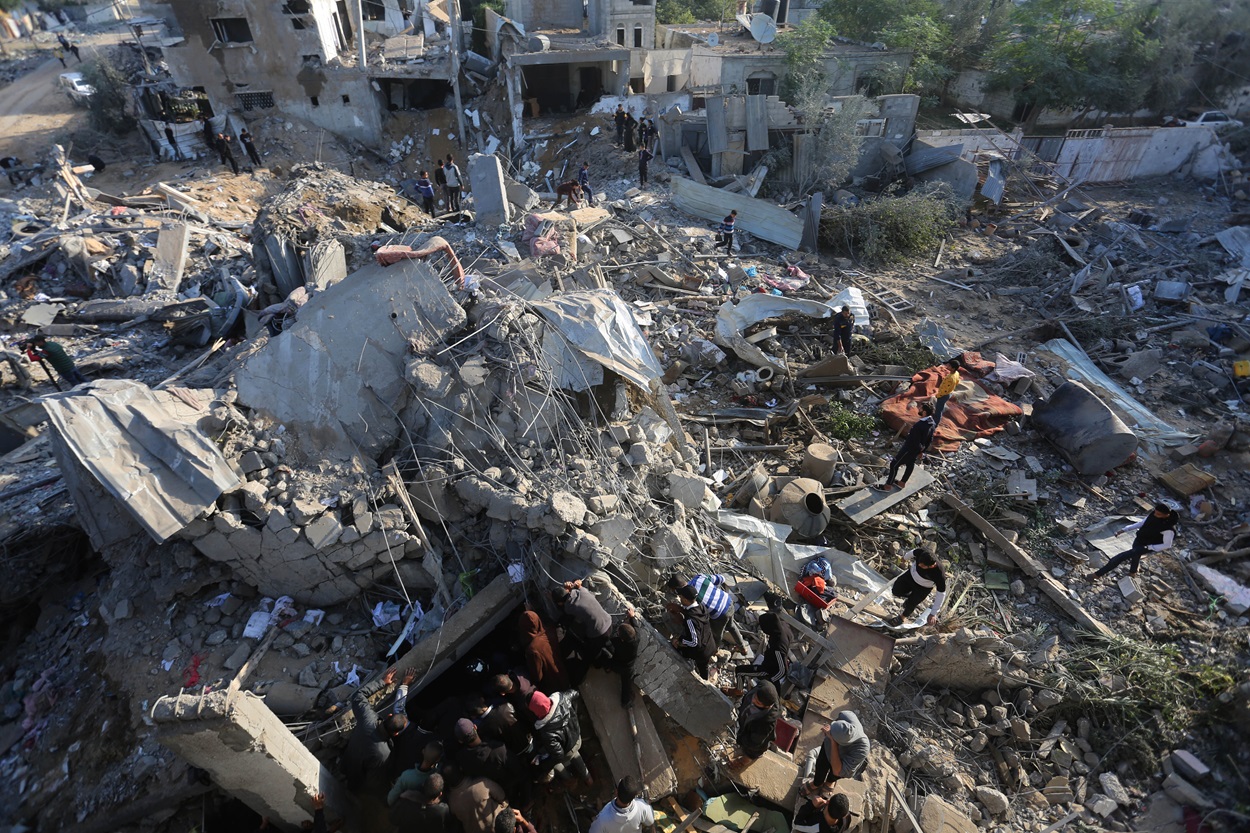 Gaza, destruida tras el asedio israelí. EP.