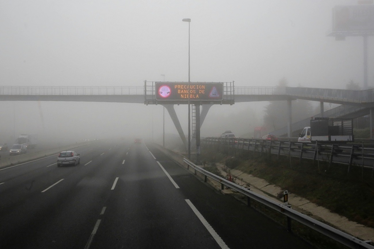 La niebla podría dificultar la operación retorno del puente de la Constitución
