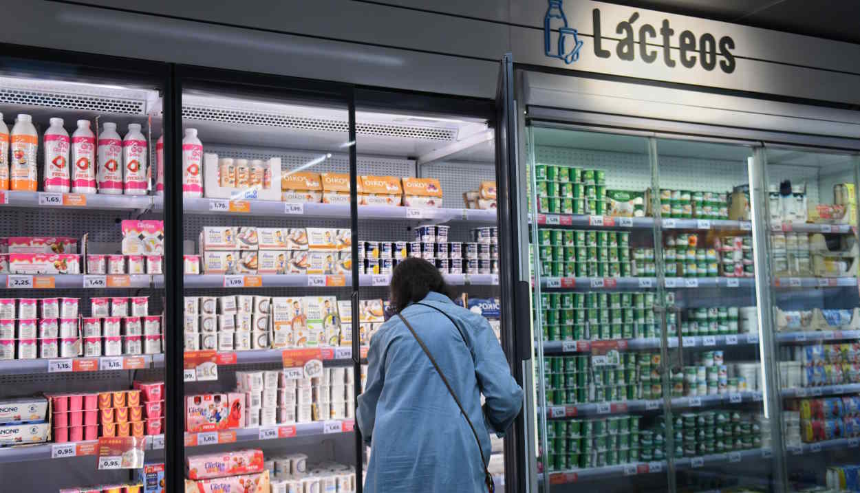 Un supermercado DIA en Madrid. EP