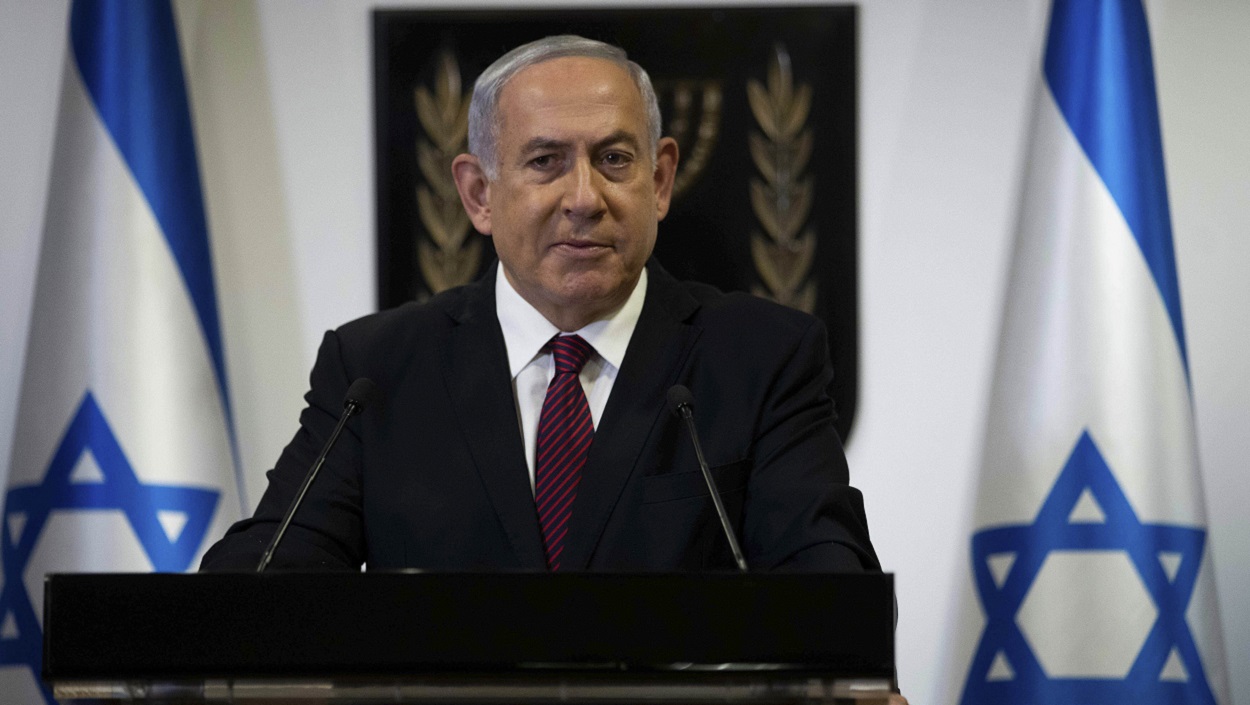 El primer ministro israelí, Benjamin Netanyahu, en una imagen de archivo. EP.