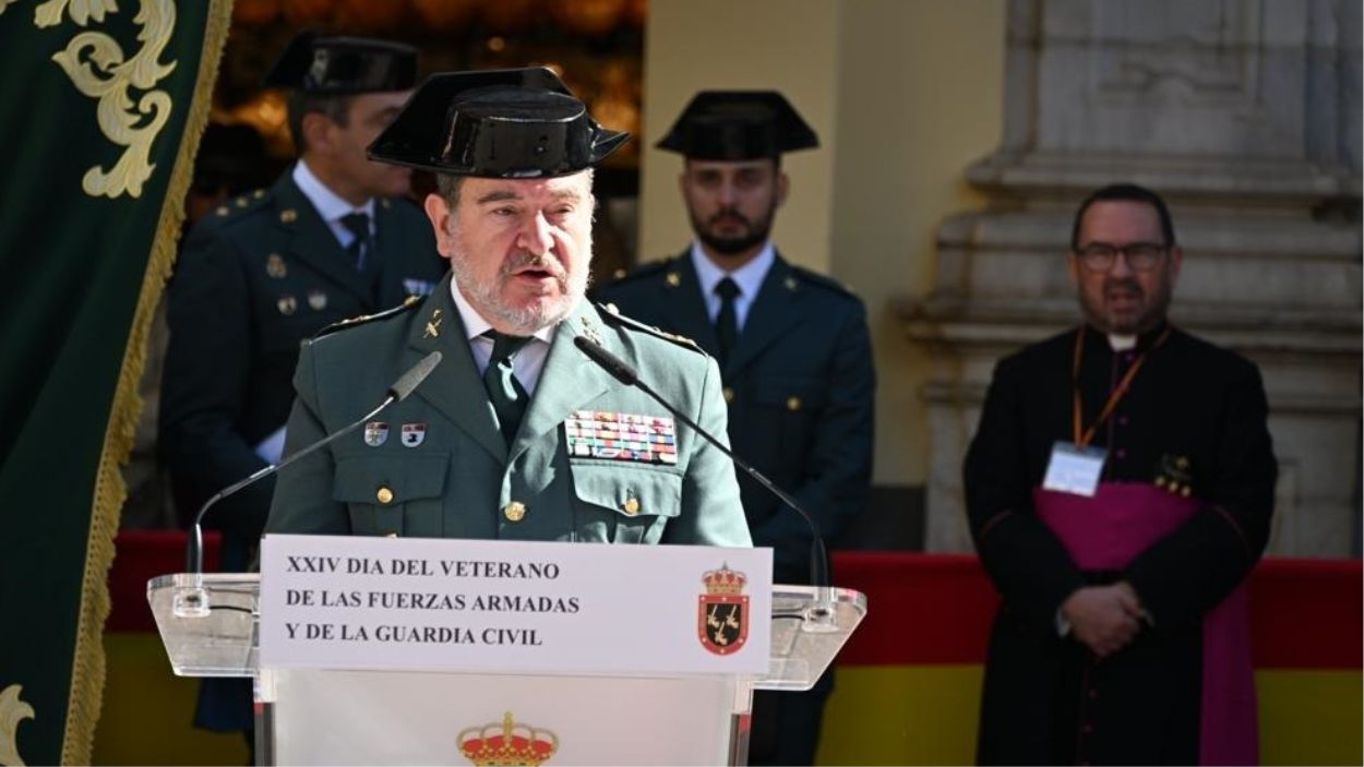 El director adjunto operativo de la Guardia Civil, Pablo Salas. EP.