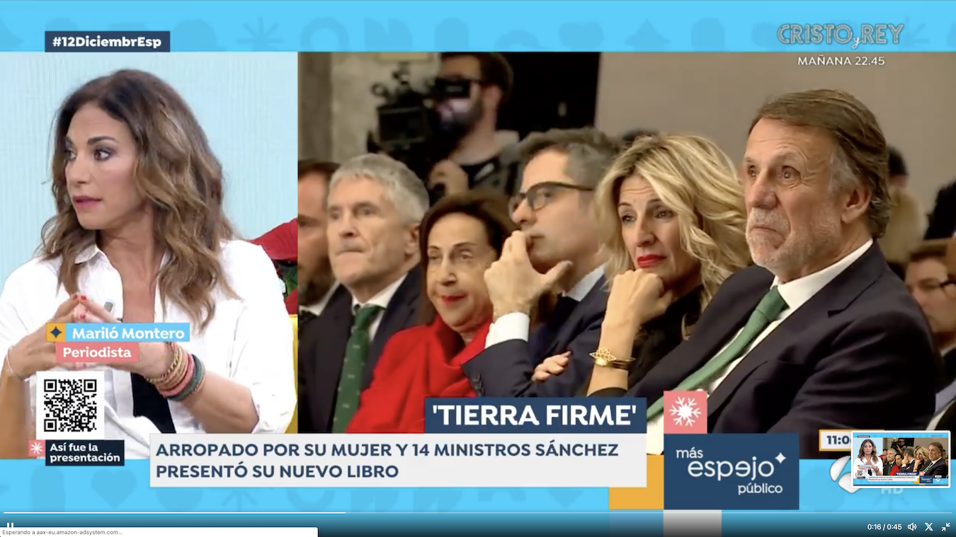 Mariló Montero en 'Espejo Público'. Antena 3