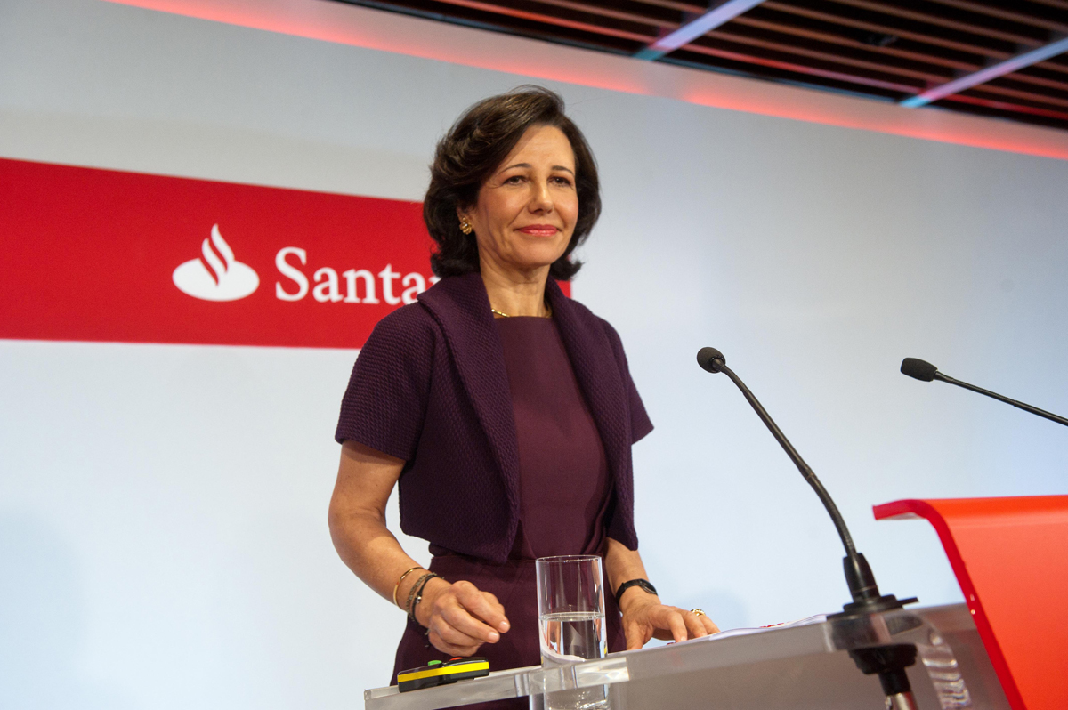 Ana Patricia Botín, presidenta del Banco Santander.