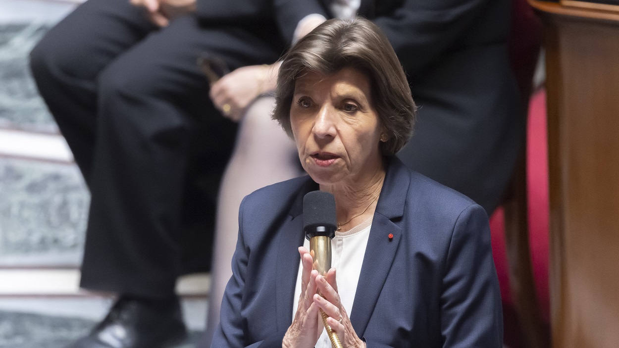 La ministra de Exteriores francesa, Catherine Colonna. EP