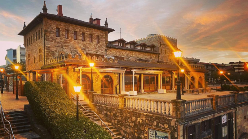 Hotel Restaurante Karlos Arguiñano, en Zarautz, País Vasco.