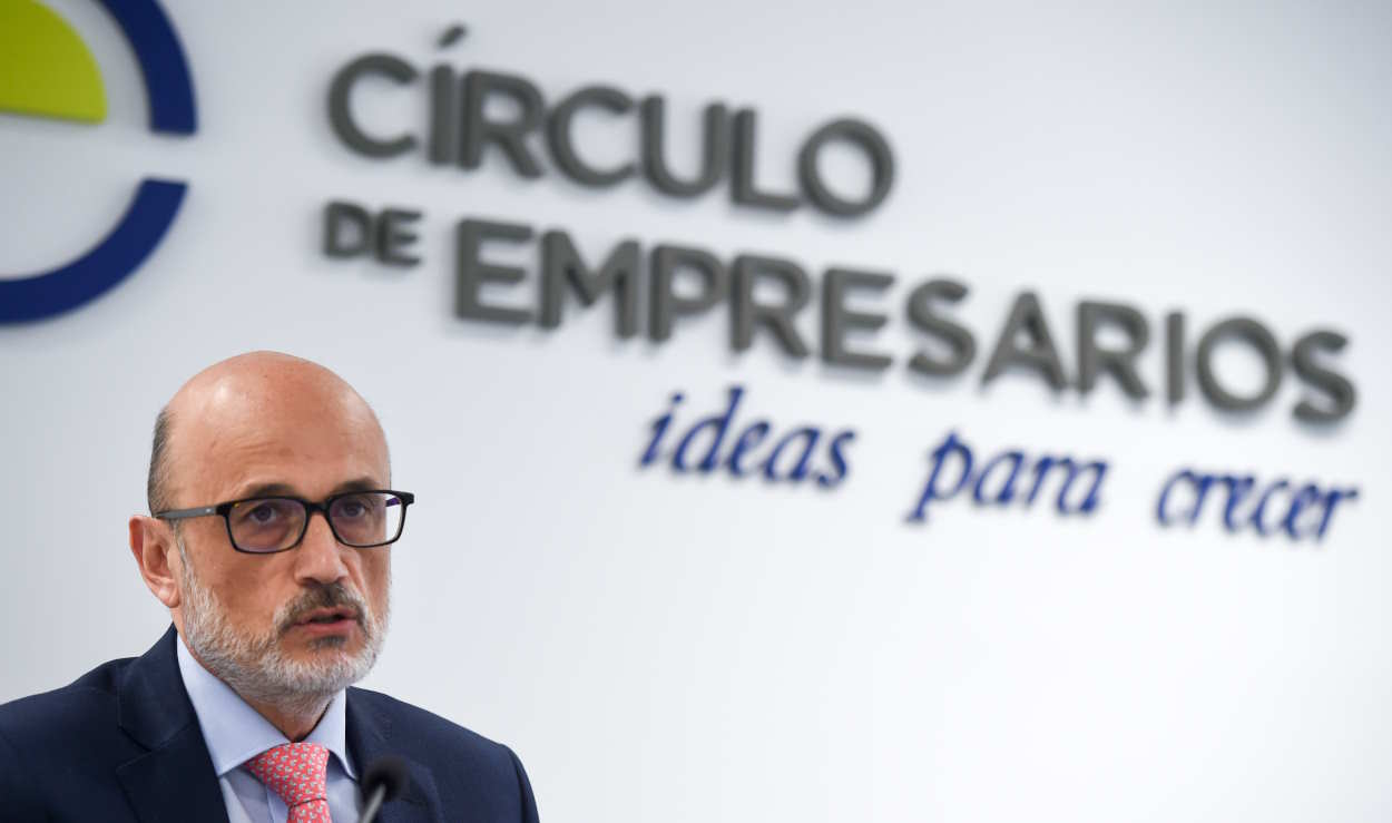 El presidente del Círculo de Empresarios, Manuel Pérez Sala, en una imagen de archivo. EP
