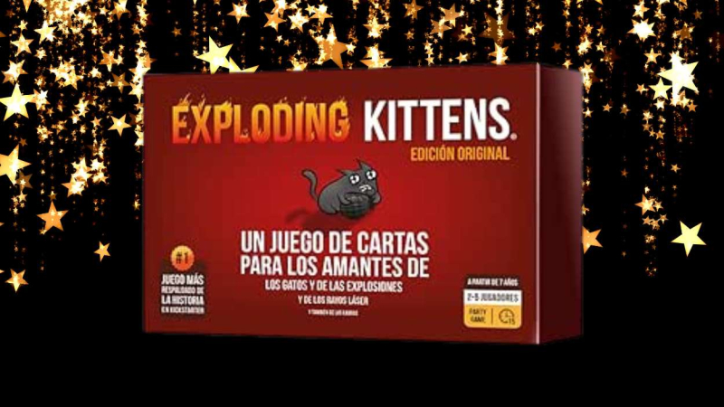 Exploding kittens te permite pasar un buen rato con amigos y familia