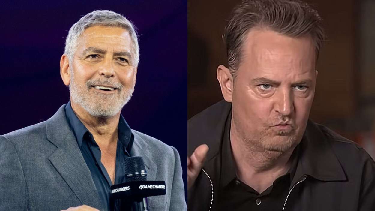 George Clooney y Matthew Perry