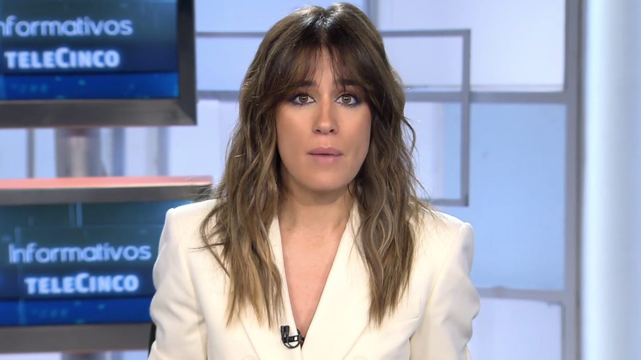 Isabel Jiménez, presentadora de 'Informativos Telecinco 15:00h'. Mediaset España