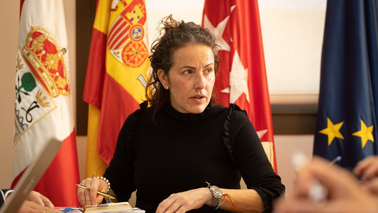 La alcaldesa de San Sebastián de los Reyes, Lucía Fernández. EP