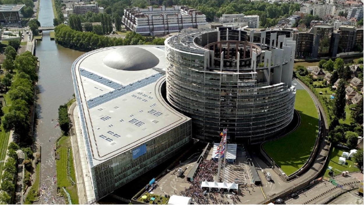 Sede del Parlamento Europeo.