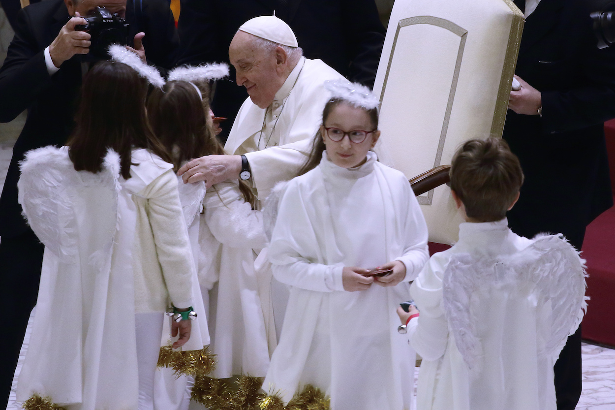 El Papa Francisco en Nochebuena de 2023. EP