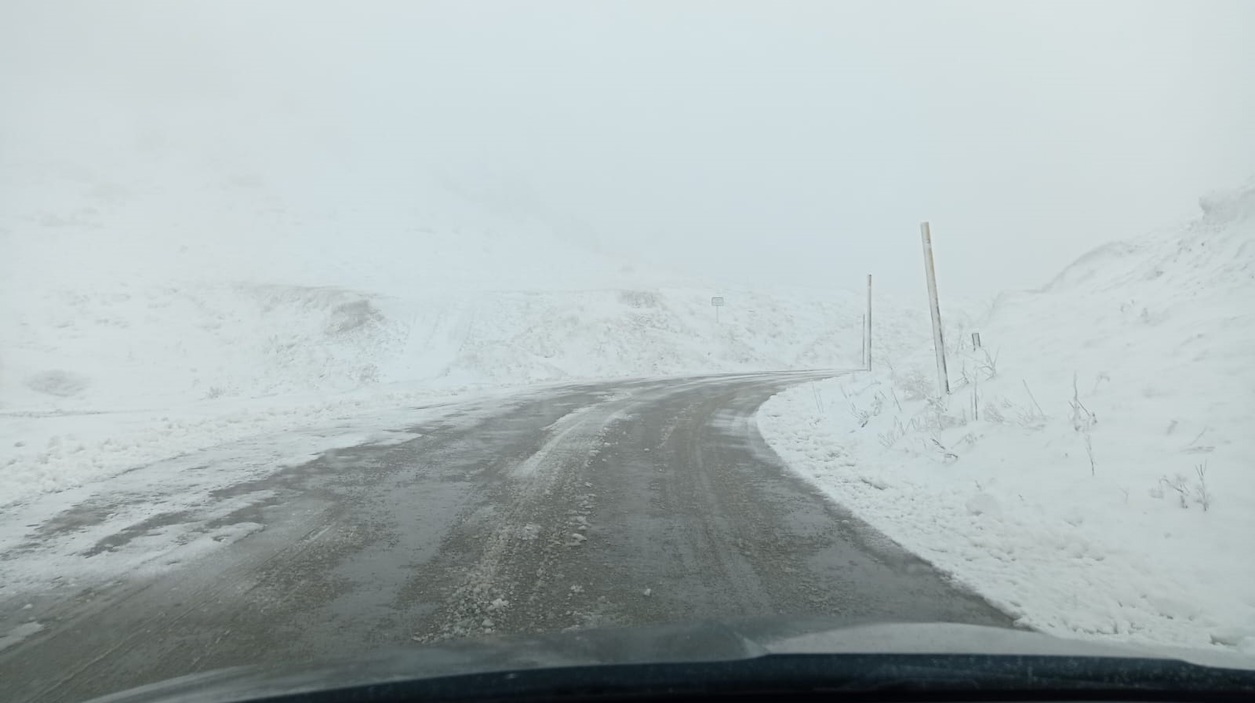 La nieve podría llegar a varios puntos en Nochevieja. EP