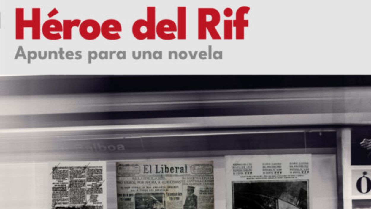 Portada del libro 'Héroe del Rif', primer libro del periodista Rodolfo Castro. Extravertida Editorial.