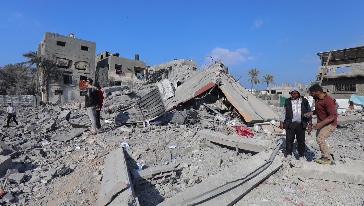 Gaza, destrozado tras el asedio israelí. EP.