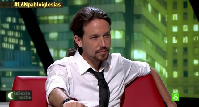 Pablo Iglesias en La Sexta Noche