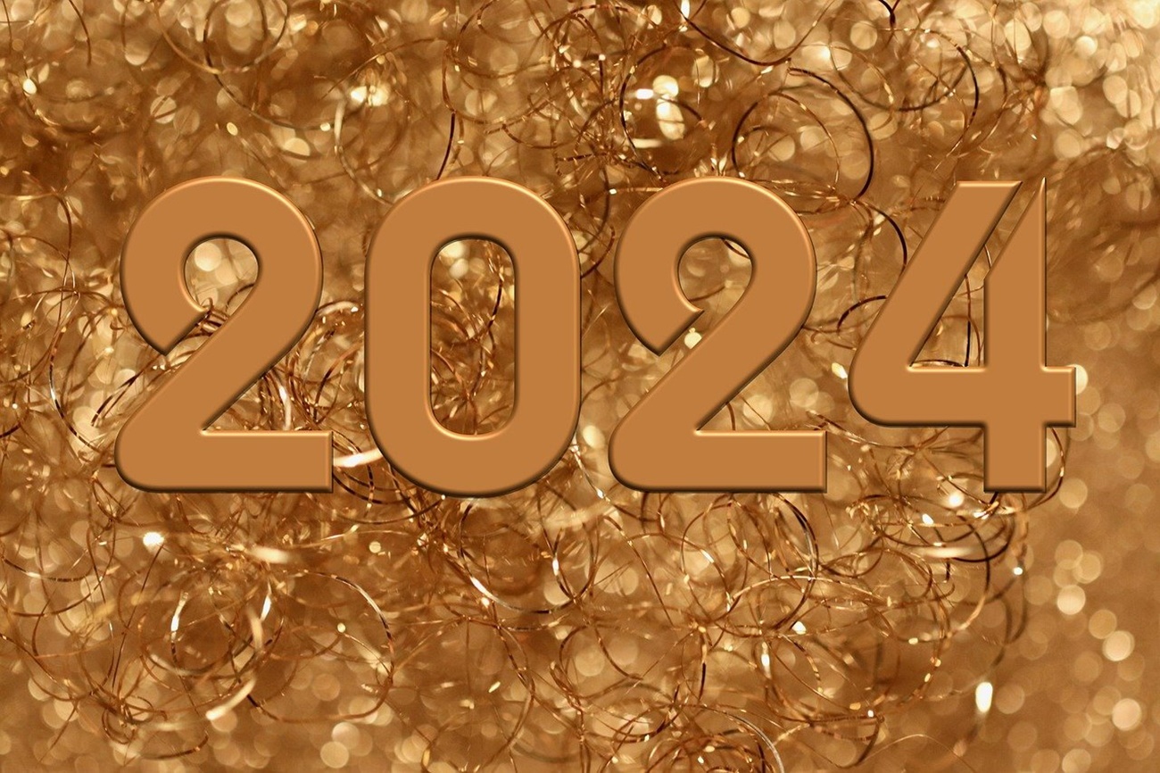 Bienvenido 2024 (Foto: Pixabay)