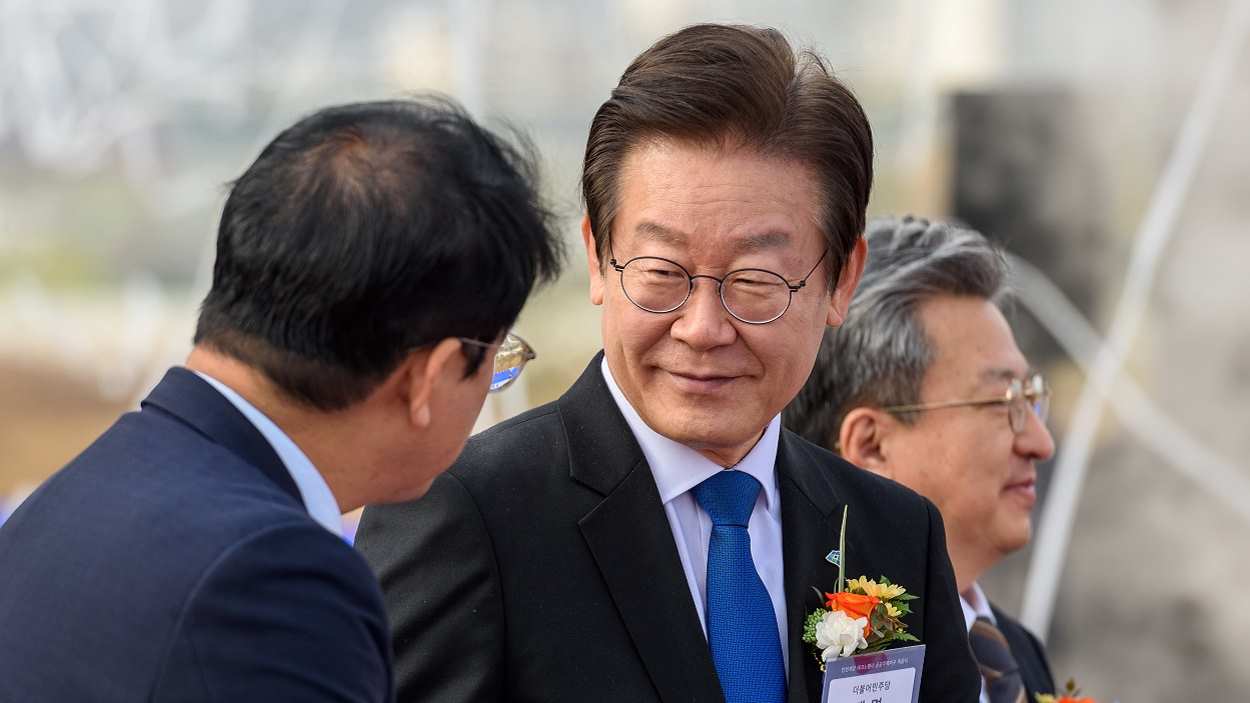 Lee Jae myung, líder de la oposición de Corea del Sur. EP