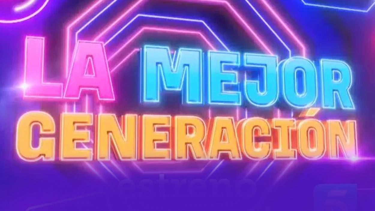 Telecinco comunica la fecha de estreno de 'La Mejor Generación'. Mediaset España