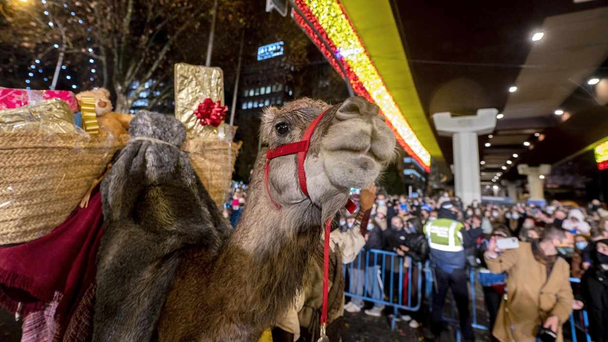 Cabalgata de Reyes en Madrid 2022. EP