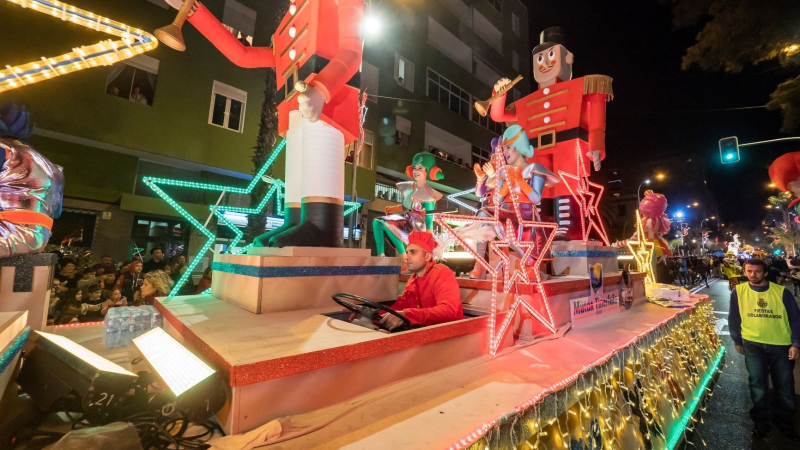 Cabalgata de los Reyes Magos en Santa Cruz de Tenerife