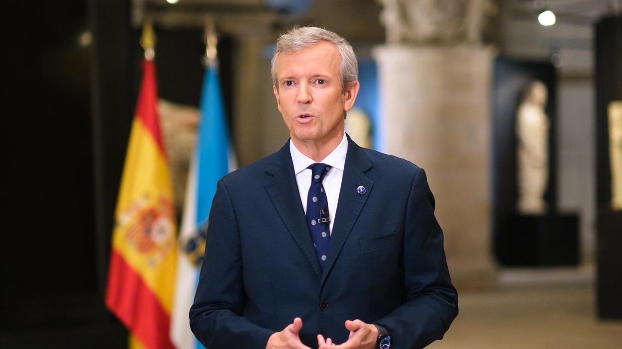 El presidente de la Xunta de Galicia, Alfonso Rueda. EP