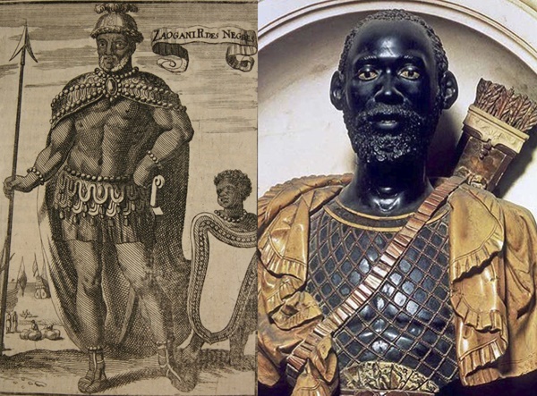 Posiblemente esta sea la efigie de Álvaro II del Congo, de lo que no hay duda es del retrato escultórico de su embajador en Roma, Antonio Manuel ne Vunda