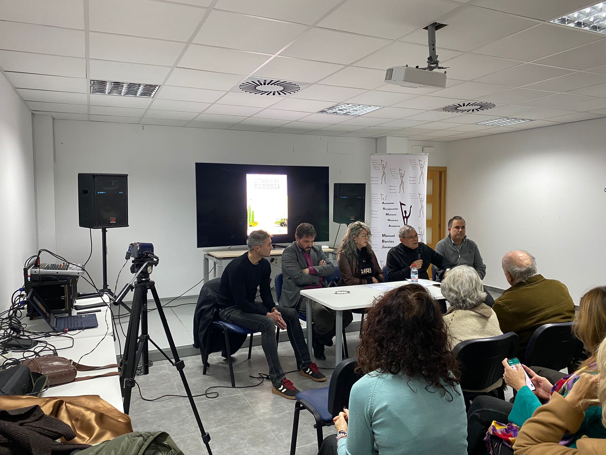 Acto de presentación del documental 'Lugares de memoria' de Andalucía