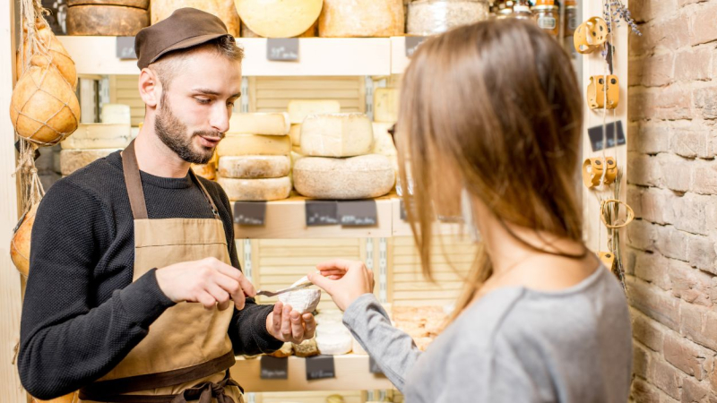 Vendedor de productos locales - Oferta de empleo para españoles en Europa