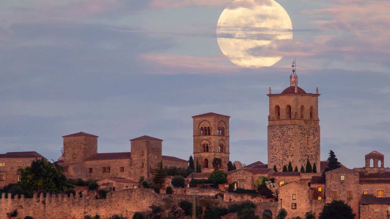 Vistas del pueblo de Trujillo, lugar natal del conquistador Francisco Pizarro y escenario de 'juego de Tronos'. Cáceres Impulsa