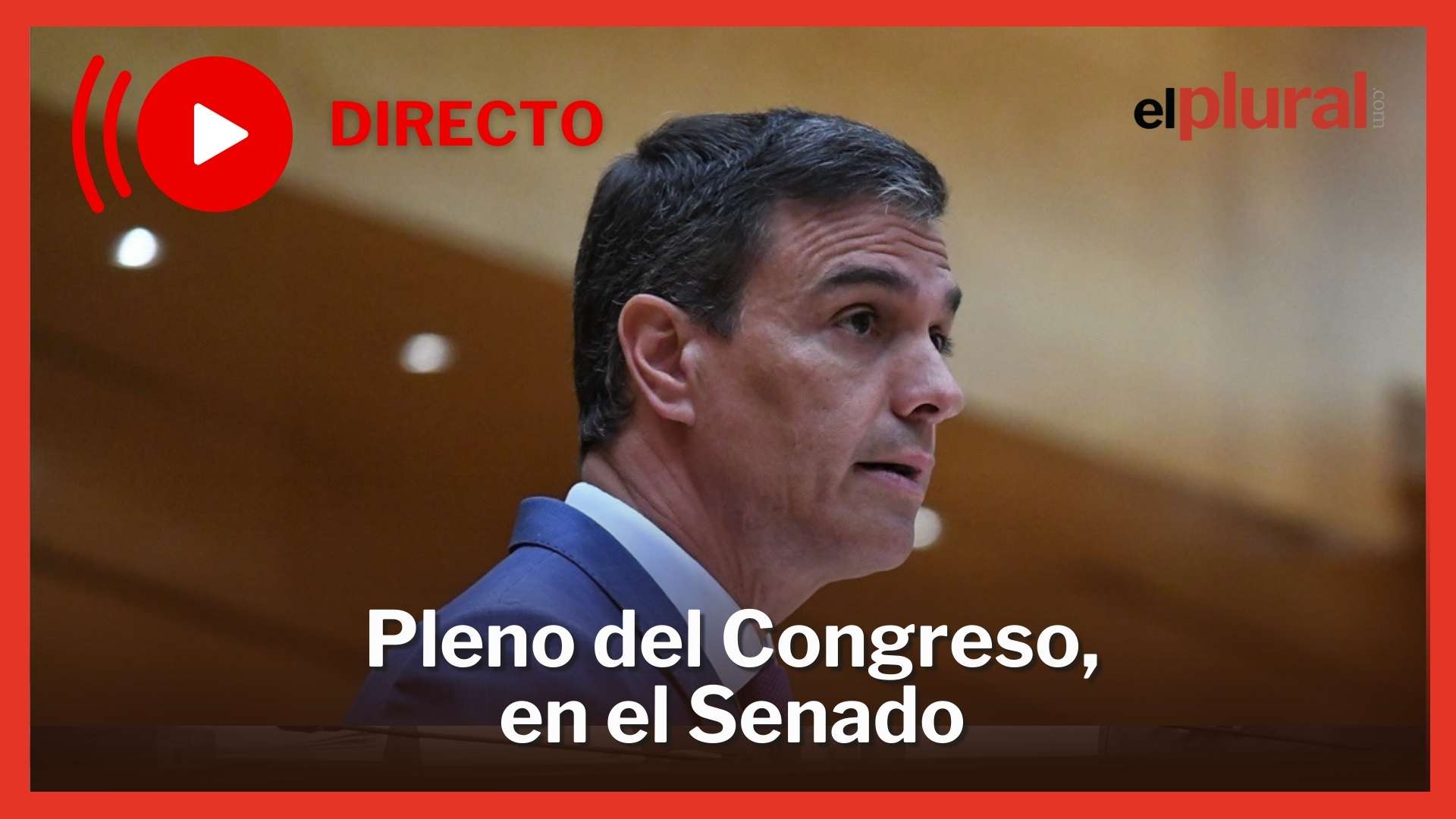 Sigue en directo el pleno del Congreso en el Senado