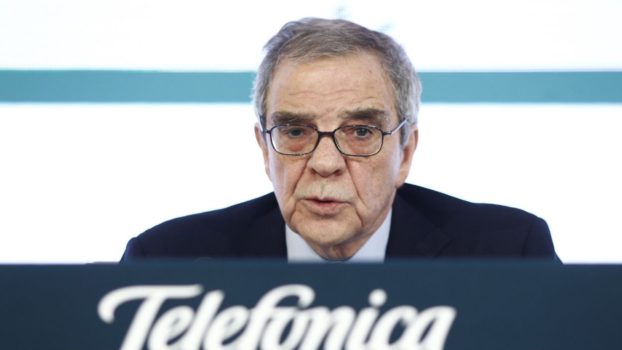 El expresidente de Telefónica, César Alierta. EP