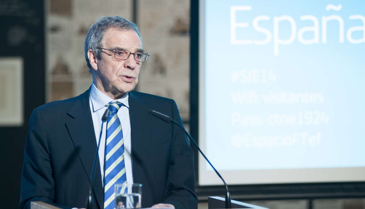 César Alierta, expresidente de Telefónica, en una imagen de archivo. EP