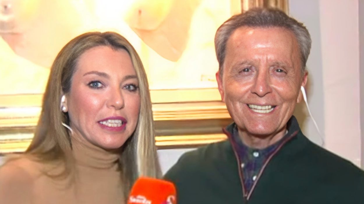 Ortega Cano intenta ligarse a una reportera de 'Y ahora, Sonsoles'. Atresmedia Televisión