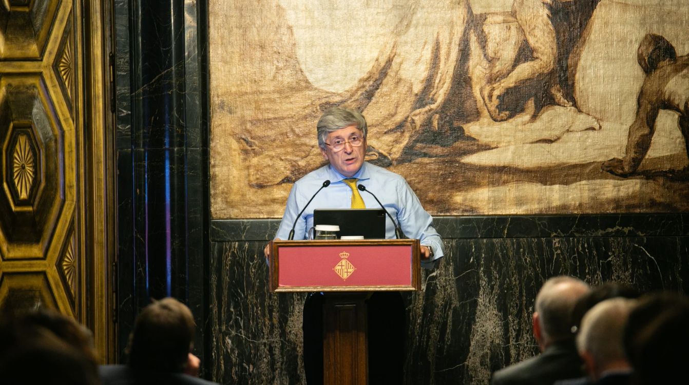 El doctor Francesc Carmona, del Hospital Clínic Barcelona, explica el proyecto ENDO HEALTH, con la puntuación más alta en el ámbito de salud comunitaria